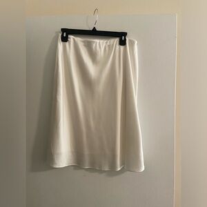 Abercrombie & Fitch Midi Satin Skirt